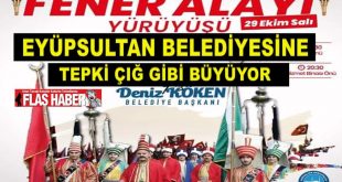 Eyüpsultan belediyesine tepkiler çığ gibi büyüyor.