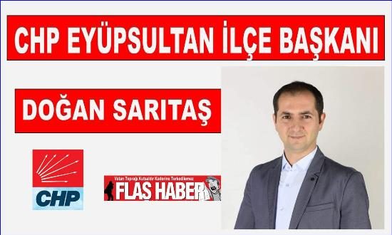 Doğan Sarıtaş 157 oy olarak CHP Eyüpsultan İlçe Başkanı seçildi.